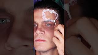 Scary FBI ZOMBIE Halloween makeup tutorial shorts halloween ideas makeup tutorial tiktok [upl. by Freud]