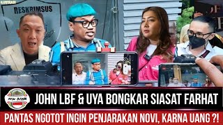 Mati2an ingin penjar4kan teh novi Farhat abbas di buat ketakutan begini oleh jhon lbf amp uya kuya [upl. by Aicats]