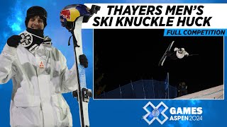 Thayers Men’s Ski Knuckle Huck FULL COMPETITION  X Games Aspen 2024 [upl. by Aihtyc]