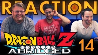 TFS DragonBall Z Abridged REACTION Episode 14 [upl. by Anoyi]