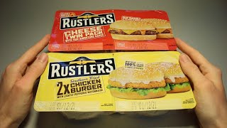 Rustlers Microwave Burgers Review [upl. by Mychal]