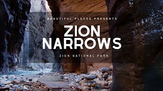 The Narrows trail at Zion National Park [upl. by Hilleary]