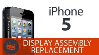 How To Replace the Screen on the iPhone 5 Display AssemblyLCD Digitizer [upl. by Barnard]