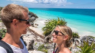 Mexiko Roadtrip beginnt  Maya Ruinen Tulum  Weltreise  VLOG 267 [upl. by Acino]