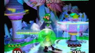 Genesis 2 Eddy Mexico Luigi vs Esam Samus [upl. by Ambie]