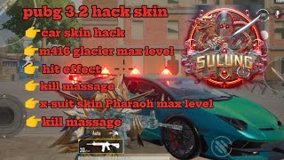 PUBG MOBILE SKIN HACK 32 CONFIG SKIN OBB HACK PUBGM KR GL BGMI VNG TW NO RESET [upl. by Nagad]