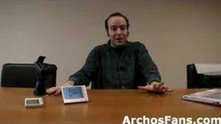 Archos 605 GPS TV Portation Web TV and Radio and Flash9 [upl. by Maribeth]