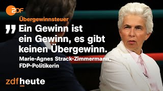 Übergewinnsteuer Warum stemmt sich die FDP dagegen  Markus Lanz vom 17 August 2022 [upl. by Ardnaxila]