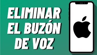 Cómo eliminar el buzón de voz en iPhone 2024 [upl. by Aerua]