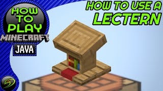 Lectern  Minecraft Block Tutorial [upl. by Horatia28]