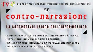 CONTRONARRAZIONE NR58  ROBERTO PECCHIOLI MASSIMO VIGLIONE [upl. by Tirb]