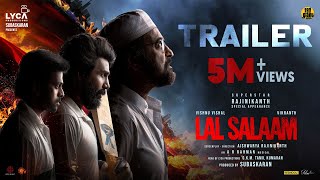 LAL SALAAM  Trailer  Superstar Rajinikanth  Aishwarya  Vishnu Vishal Vikranth AR Rahman Lyca [upl. by Ecirtaemed]