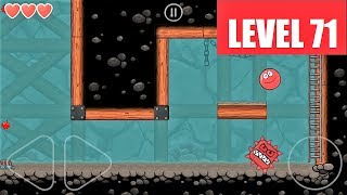 Red Ball 4 level 71 Walkthrough  Playthrough video [upl. by Mychael]