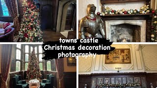 Towns castle Christmas decoration photography [upl. by Ecinnej647]