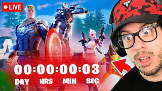 NEW FORTNITE SEASON 4 LIVE COUNTDOWN [upl. by Meelas]