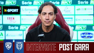 INTERVISTE POST GARA BRESCIA CALCIO vs AC REGGIANA [upl. by Oruasi]