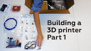 Building the Velleman K8200 3D printer  Part 1 Unboxing [upl. by Alroi825]