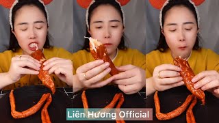 MUKBANG beef bone marrow ASMR  The best of delicious Lien Huong food 41 [upl. by Cathie]