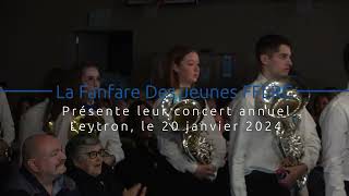 Fanfare Des Jeunes FFLRC  Concert Annuel Au Complexe Du Muveran Leytron 2024 [upl. by Tnarg]