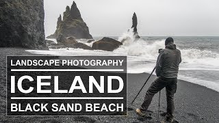 Black and White Landscape Photography  Iceland  Reynisdrangar [upl. by Morita]