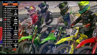 AMA Supercross 2023  Detroit  250  450 Main Event [upl. by Oranneg]