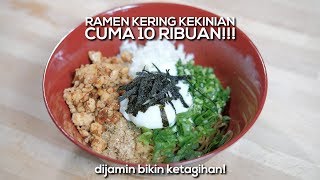 Ramen Kekinian cuma 10 Ribuan Enak bikin Ketagihan   Resep [upl. by Yessak]