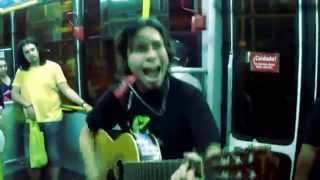 Rafael Budú  El Video que dejo la cagà en Transantiago 2012 [upl. by Anala912]