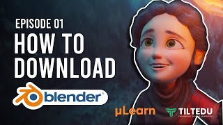 EP 1  How to Downloadinstall Blender for free in 2024 [upl. by Aiyotal]