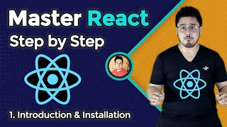 Introduction to React Js  Installation  Complete React Course in Hindi 1 [upl. by Berkman]