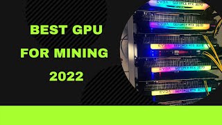 Best GPU for mining Ethereum in 2022  NVIDIA RTX 3090 vs 3070 vs A6000 vs A5000 vs A4000 benchmark [upl. by Huskey]