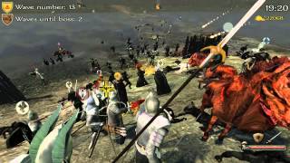 Mount and BladeFull Invasion 2 ModLord of the Rings Combined vs Isengard 1 [upl. by Yaeger518]