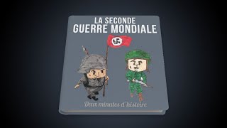 La seconde guerre mondiale 2 minutes dhistoire [upl. by Nalyk260]