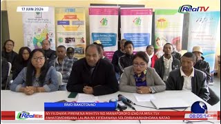 REAL NEWS  NY VAOVAO MARINA MIVANTANA 17 JONA 2024 Madagascar [upl. by Las]