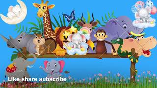 Chal chal chal mere saathee o mere hathi kids songsnursery rhymespreschoolHindikidsimagination [upl. by Winwaloe]