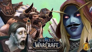 Sylvanas Arrests Traitor Baine Cutscene 2019  Zelling’s Death amp Baines Execution [upl. by Yllah]