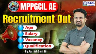 MPPGCL AE Recruitment 2024 Update  MPPGCL AE Vacancy 2024  MPPGCL Salary Eligibility  MPPGCL AE [upl. by Anahsal484]