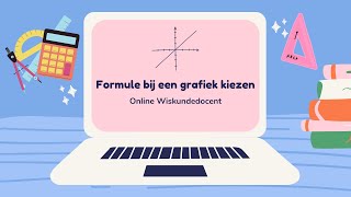 VMBO Formule bij grafiek kiezen [upl. by Steffie]