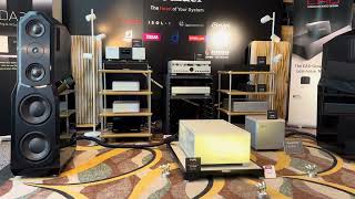 HongKong Audio Video Show Boulder amp egglestonworks loudspeakers demo [upl. by Ellicul808]