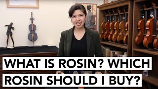 What is Rosin Which Violin Viola or Cello Rosin Should I Buy [upl. by Warrick]