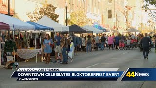 Downtown Owensboro hosts Bloktoberfest event [upl. by Adniuqal42]