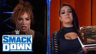 Nia Jax says Bayley doesnt stand a chance against her SmackDown highlights July 19 2024 [upl. by Adalai]