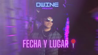 Dwine  Fecha Y Lugar Visualizer [upl. by Duj]