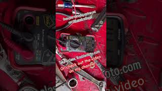 Is your motorcycles charging system working properly Do you know how to check it [upl. by Etnuad331]