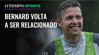 Galo tem Bernard de volta ao time para enfrentar o AtléticoGO [upl. by Helaina]