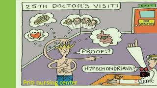 Hypochondriasis n Psychiatric nursing in hindiEng  complete mental health nursing  gnm २nd yr [upl. by Olive]