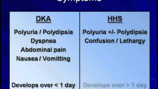 Hyperglycemic Crises DKA and HHS  Part 1 of 2 [upl. by Rosmarin177]