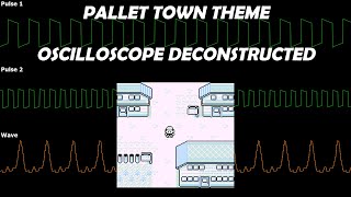 Pallet Town Theme Pokémon RedBlue Oscilloscope Deconstructed [upl. by Ahsinor30]