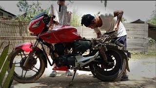 CBZ Xtreme Rear Mudguard Installation 🤔 B09Vlogs [upl. by Gav]