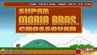 Super Mario Bros Crossover LongPlay Warpless [upl. by Ahsakat]