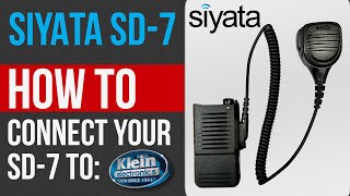 SIYATA SD7 with Klein accessories and PTT applications [upl. by Antons]